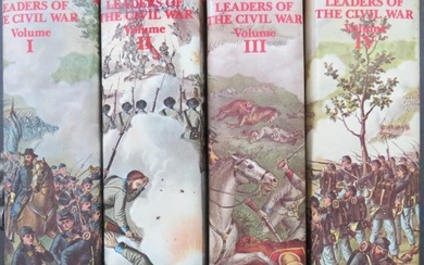 Battles & Leaders of Civil War, Complete 4vol. Facsimile 1880s Castle Ed. 1991