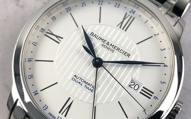 Baume & Mercier - Classima Dual Time Date Automatic - M0A10273 - Men - 2011-present