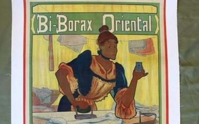 Bi Borax Oriental - Art by Marcel Clement (1895) 34" x
