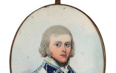 British School, late 18th century- Portrait miniature...