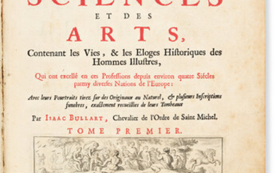 Bullart, Isaac (1599-1672) Academie des Sciences et des Arts, Contenant les Vies &...