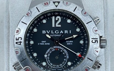 Bvlgari - Diagono GMT - SD 38 S GMT - Men - 2011-present