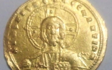 Byzantine Empire - AV Solidus, Constantine VII and Romanus I. Constantinopolis, AD 945-59. - Gold