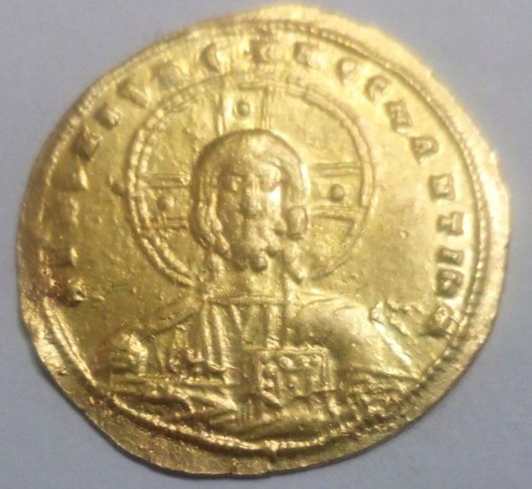 Byzantine Empire - AV Solidus, Constantine VII and Romanus I. Constantinopolis, AD 945-59. - Gold