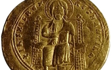 Byzantine Empire - AV histamenon nomisma, Romanus III Argyrus (AD 1028-1034). Constantinople- Gold
