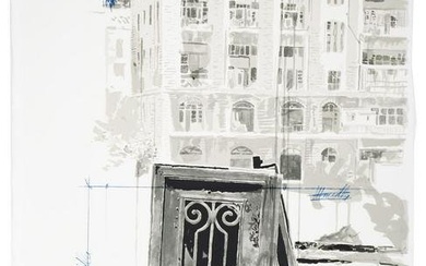 CONTEMPORARY ISRAELI LITHOGRAPH BY ARIE AZENE