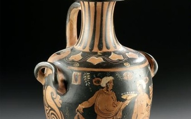 Campanian Red-Figure Hydria CA Painter, ex-Royal Athena