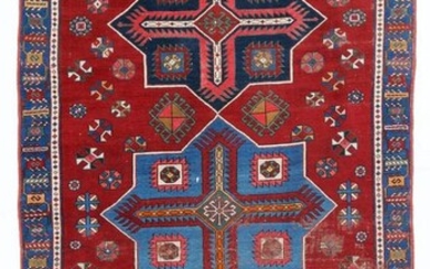 Carpet, Kazak - Carpet - 250 cm - 150 cm - Wool on Wool - First half 20th century