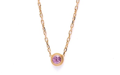 Cartier - Necklace with pendant Pink gold