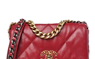 Chanel Goatskin Quilted Chanel 19