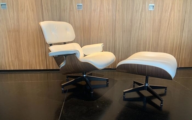 Charles Eames, Ray Eames - Herman Miller - Lounge chair, Ottoman