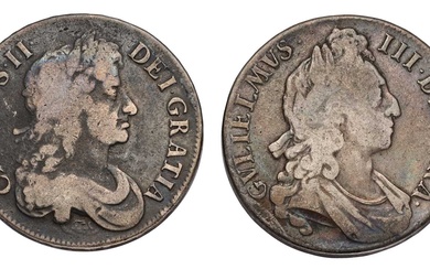 Charles II, Crown 1677, V.NONO, third draped bust (Bull 398,...