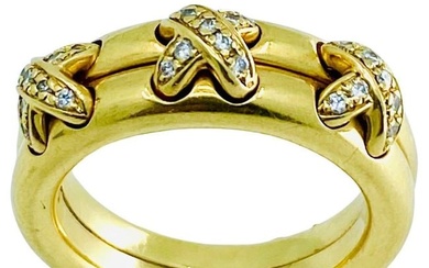 Chaumet Liens X Gold Ring