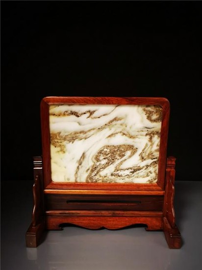 Chinese Marble table screen