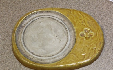 Chinese Porcelain Ink Stone Grinder