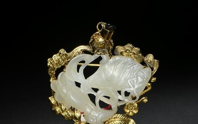Chinese White Jade Carving, 18th-19th Century