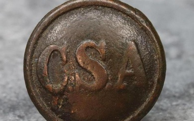 Confederate CSA Coat Button