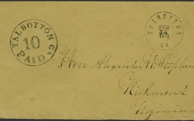 Confederate States Postmasters' Provisionals