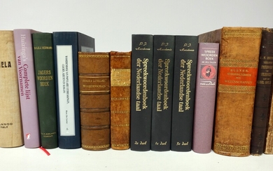 DICTIONARIES -- BEER, T.H. & E. LAURILLARD, red. Woordenschat, verklaring v. woorden en uitdrukkingen. 1899....