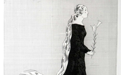 David Hockney (British b.1937) The Older Rapunzel