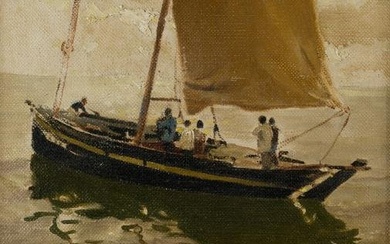 ENRIQUE MARTINEZ-CUBELLS RUIZ Madrid (1874) / MAlaga (1947) "Marine"