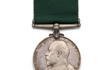 EVII Volunteer Long Service Medal of 640 Private A.J. Hammet...