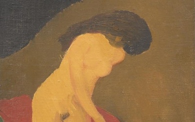 Édouard Vuillard (French, 1868-1940) - Femme dans une Grotte