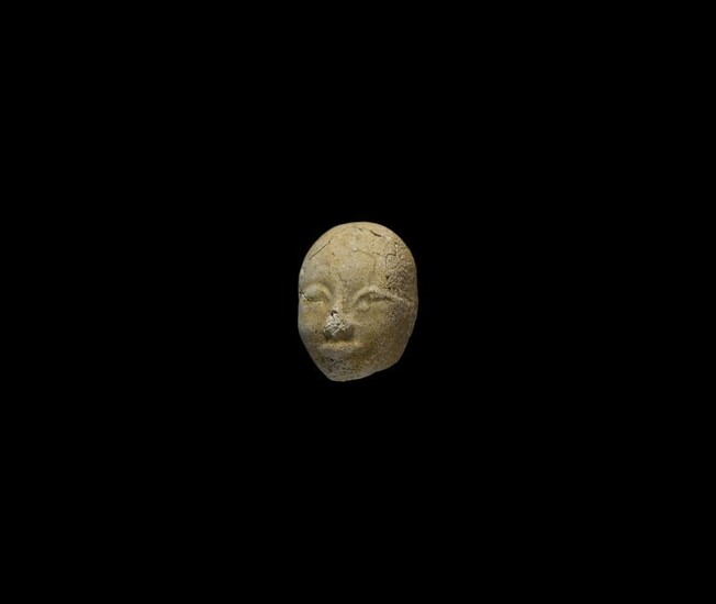Egyptian Ceramic Head