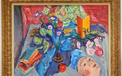 Emile Sabouraud Modernist Still Life Painting