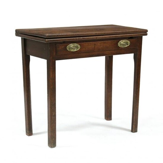 English Chippendale Mahogany Game Table