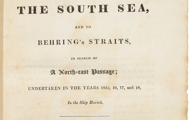 English edition of Kotzebue's Voyage 1821