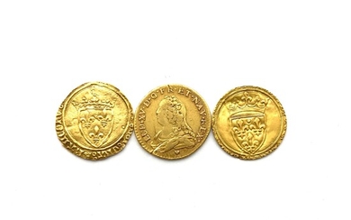 FRANCE Lot de trois monnaies royales : -... - Lot 25 - Rossini
