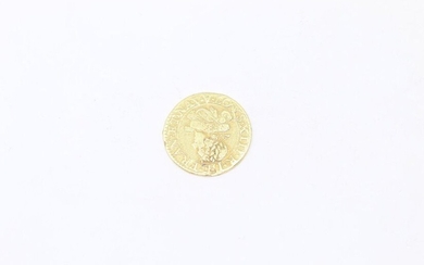 Fake gold coin.