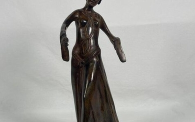 Bronze Sculpture Lady Figure Erte ?