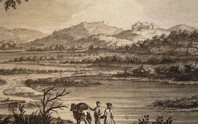 Filippo Morghen( 1730-1807 ) - Antichità di Pozzuoli, Baja e Cuma - Campi Elisi