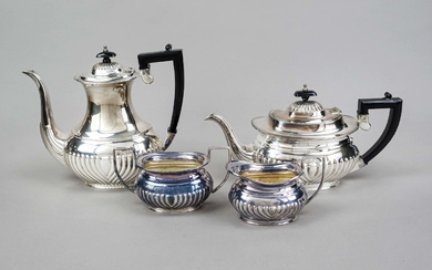 Four-piece coffee and tea pot, Engla
