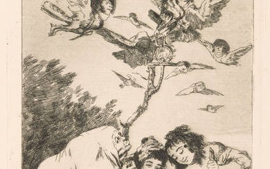Francisco de Goya y Lucientes (1746-1828) Los Caprichos. 1799. Un album in-4 [255 x 320]...