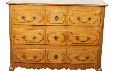 French Provincial 3 drawer commode in cherry