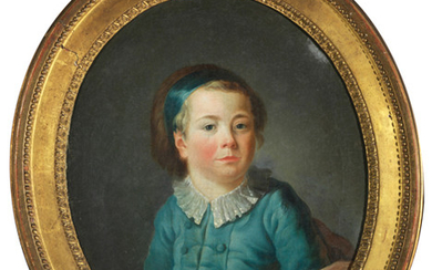 French school circa 1780 Portrait of a child...