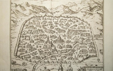 G. Braun and F. Hogenberg, Syria, Damascus; Year 1575