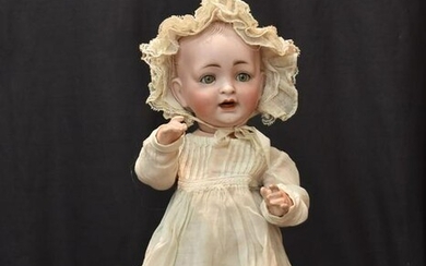 GERMAN BISQUE SOLID DOME HEAD DOLL 151 / 5