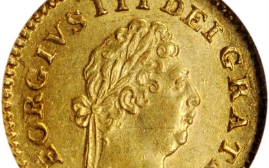 GREAT BRITAIN. 1/3 Guinea, 1799. London Mint. George III. NGC MS-61.