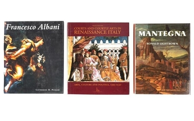 GROUP OF ITALIAN ART BOOKS REPRODUCTION PAINTINGS