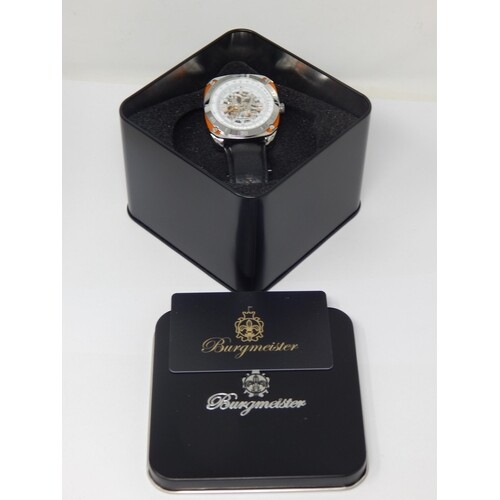 Gentleman's Burgmeister Automatic Wristwatch, Unworn in Orig...