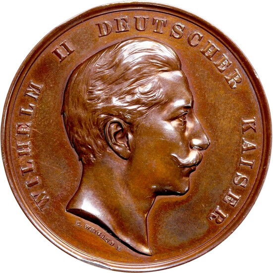 Germany, bronze medal, 1893, (Somer W95)