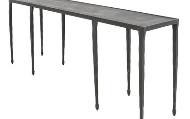 Giacometti Manner Cast Iron Console Table