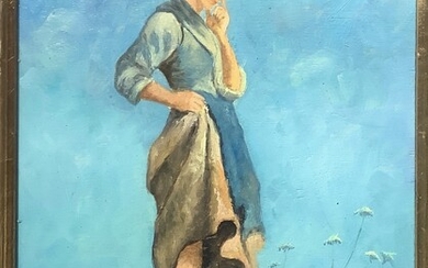 Giovane donna, 1954