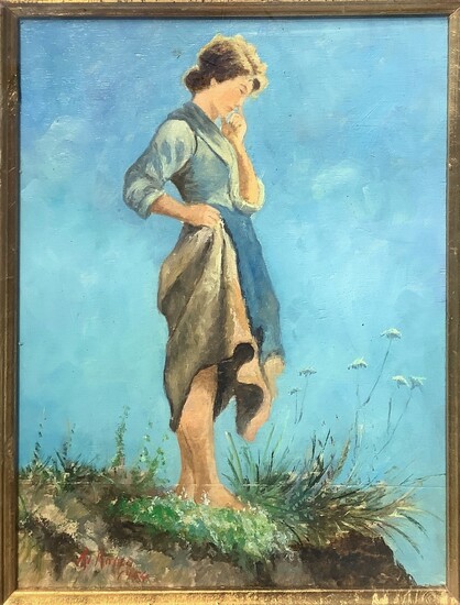 Giovane donna, 1954