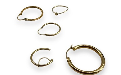 Gold Scrap Earrings