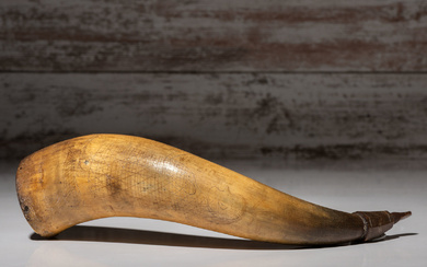 Great Lakes Incised Powder Horn